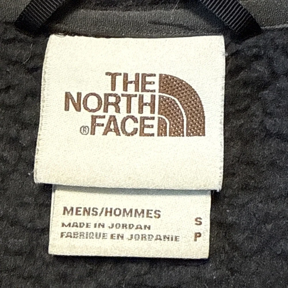 Vintage 90s The North Face Gray Zip Up Fleece Jacket Sz Small